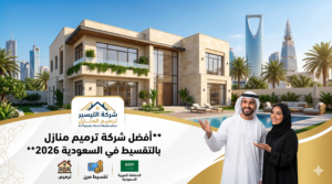 شركة ترميم منازل بالتقسيط
