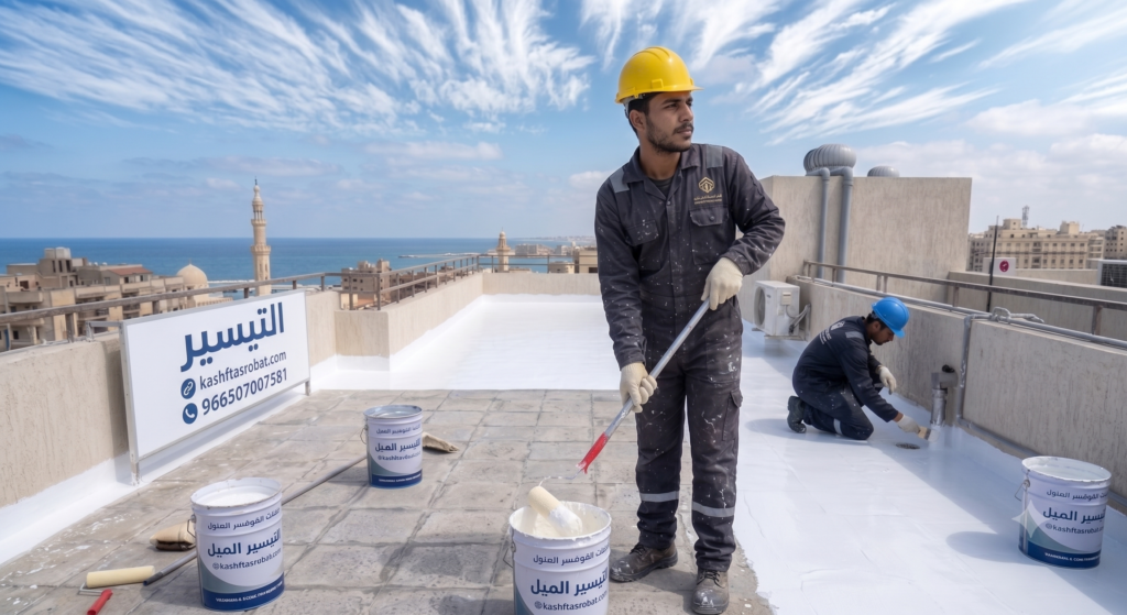 ارخص شركة عزل اسطح فوق البلاط